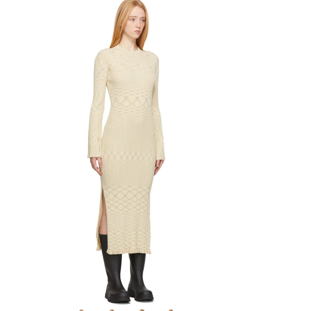 Holzweiler Yellow Hadeland Dress Small